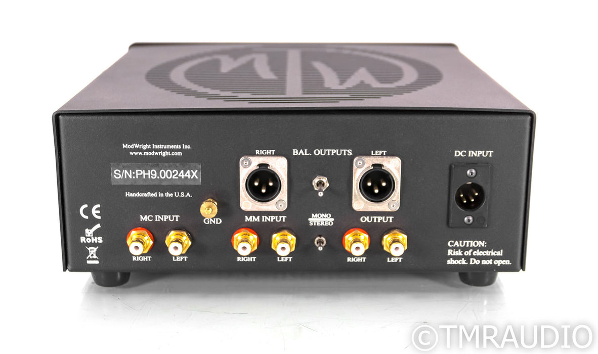 ModWright PH 9.0X Tube MM / MC Phono Preamplifier; Black