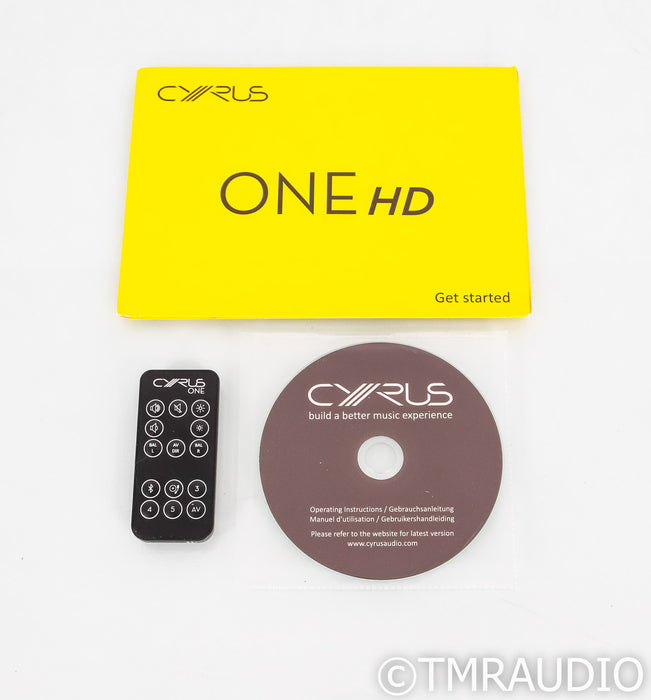 Cyrus One Stereo Integrated Amplifier; Bluetooth (Open Box)