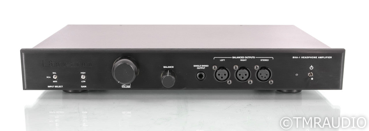 Bryston BHA-1 Headphone Amplifier; BHA1; Black; 17" Faceplate