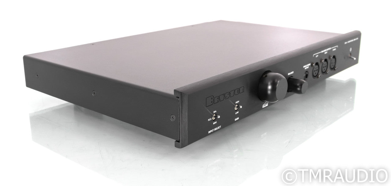Bryston BHA-1 Headphone Amplifier; BHA1; Black; 17" Faceplate