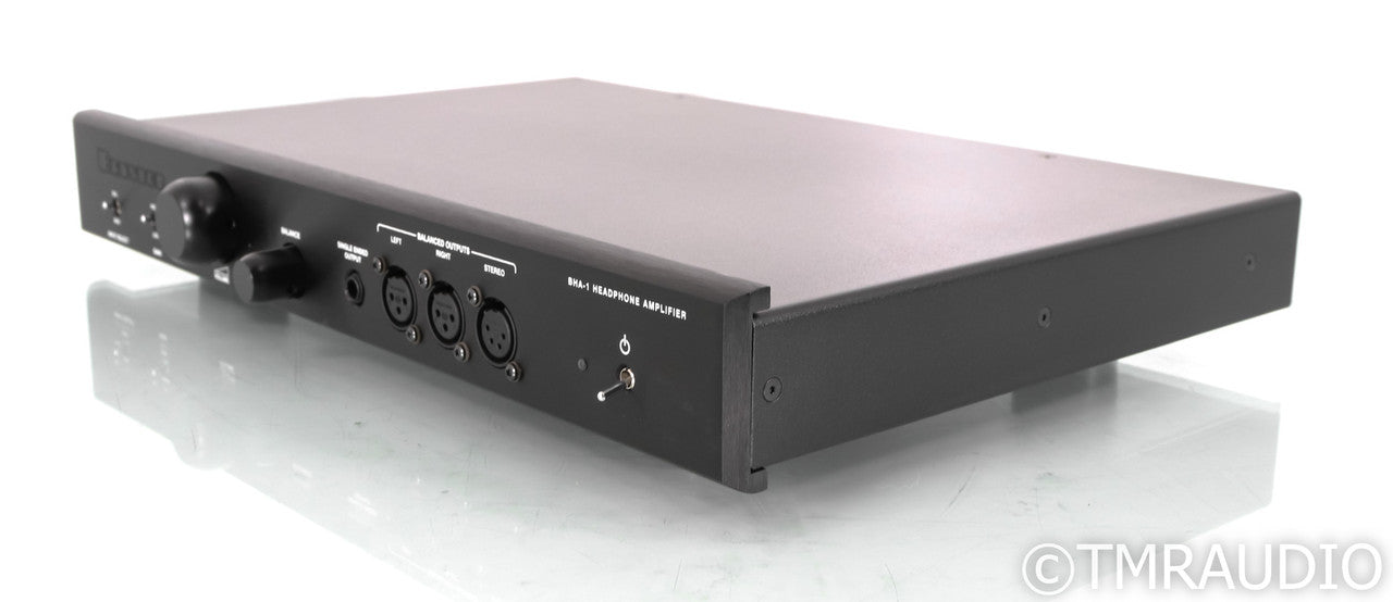 Bryston BHA-1 Headphone Amplifier; BHA1; Black; 17" Faceplate