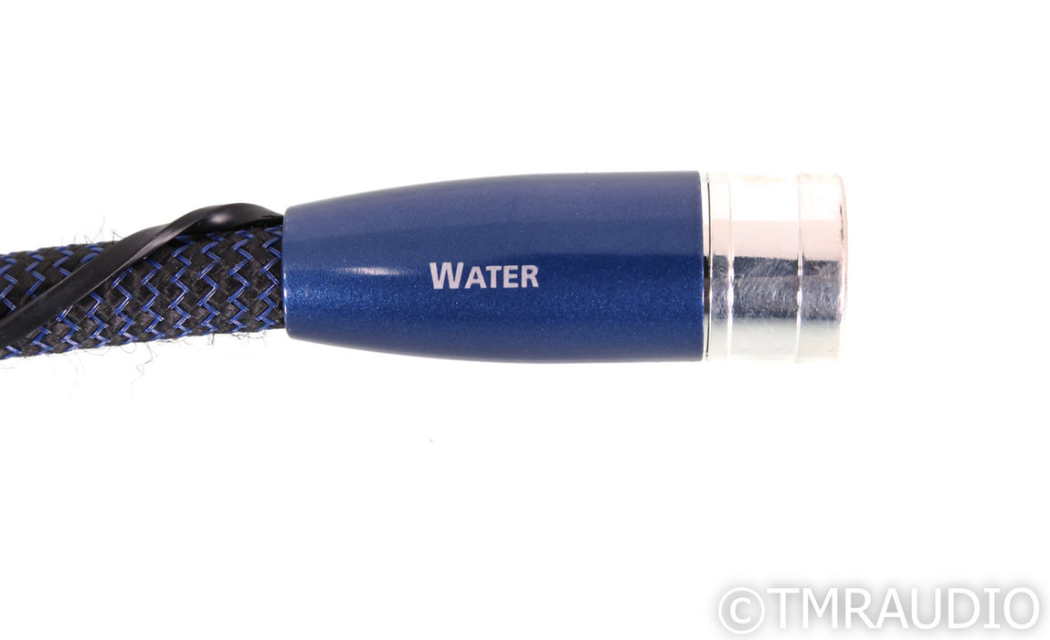 AudioQuest Water XLR Cables; 1m Pair Balanaced Interconnects; 72v DBS