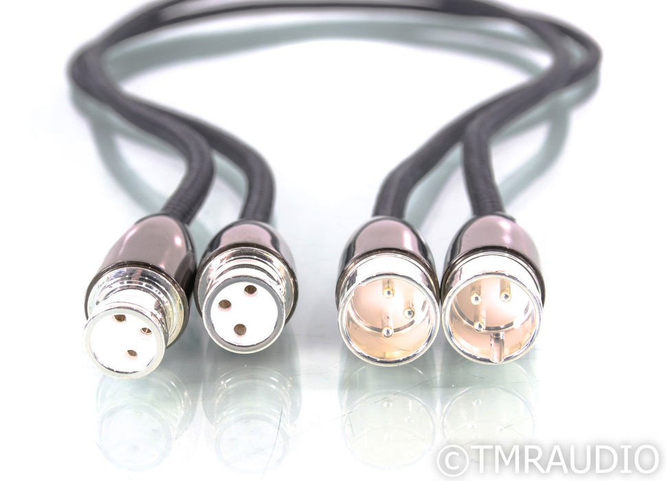 AudioQuest Yukon XLR Cables; 1m Pair Balanced Interconnects