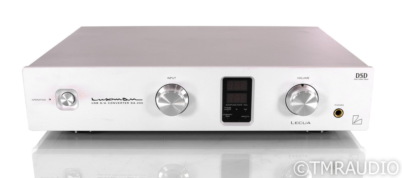 Luxman DA-250 Headphone Amplifier / DAC; Remote; DA250; USB