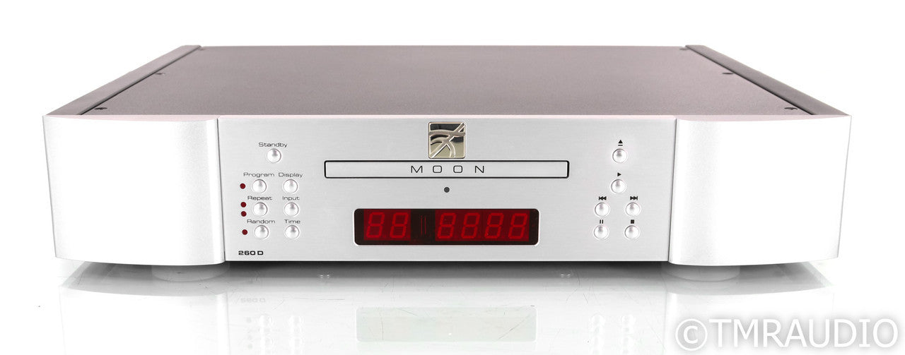 Simaudio Moon 260DT CD Transport; 260 - DT; Remote; Silver