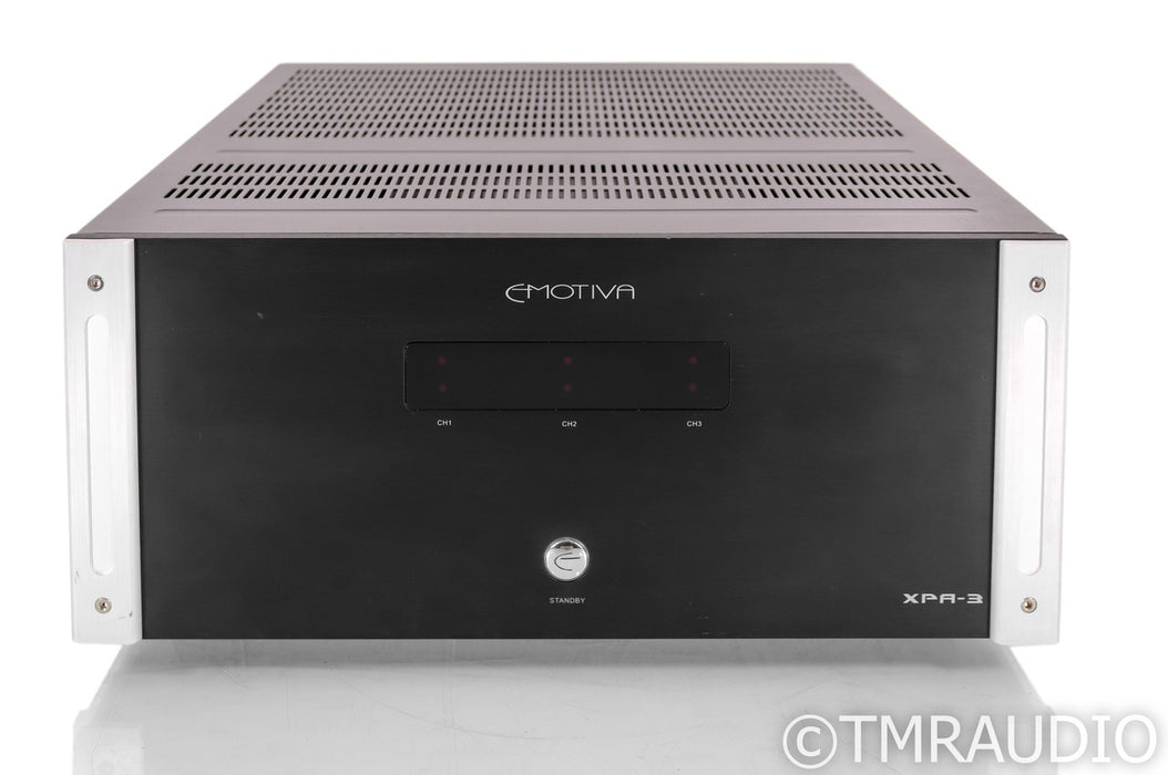 Emotiva XPA-3 Three Channel Power Amplifier; Gen 1; XPA3; Black