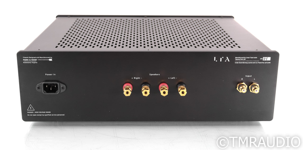 LTA ZOTL Ultralinear+ Stereo Tube Power Amplifier; Black