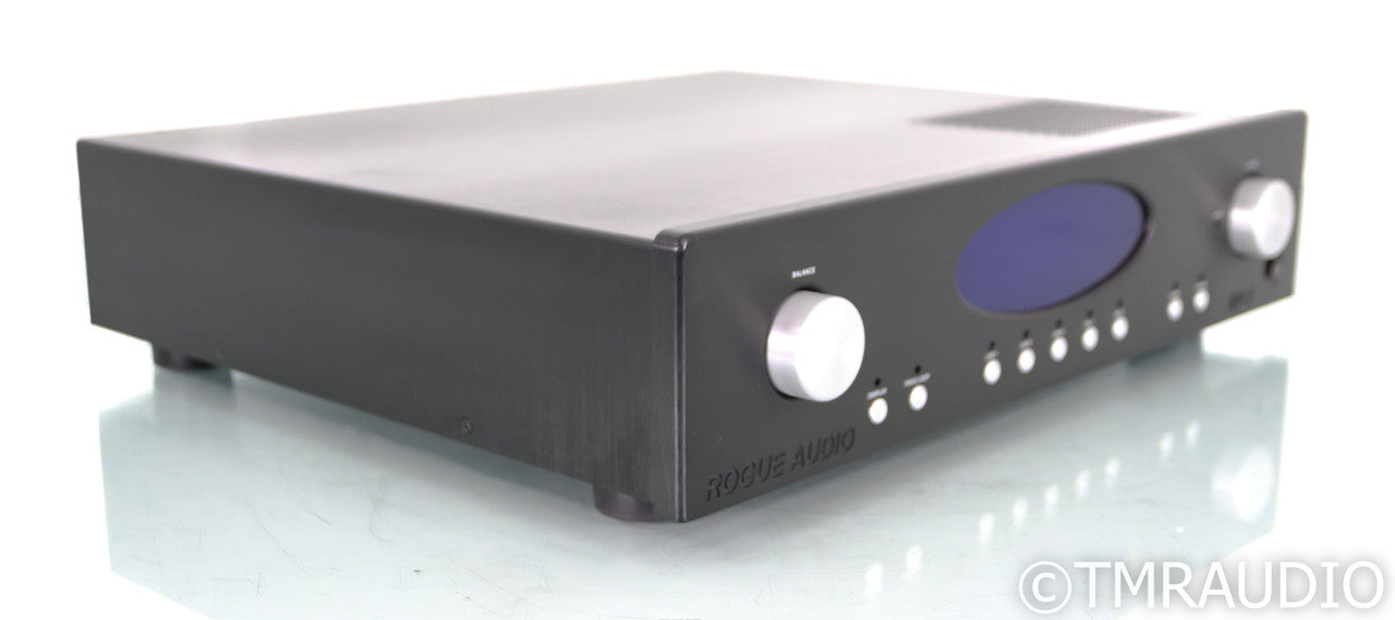 Rogue Audio RP-7 Stereo Tube Preamplifier; Remote; Black; RP7
