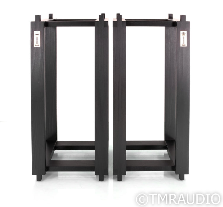 Ton Traeger Reference Stands for Harbeth Monitor 30.1; Beech Black Pair