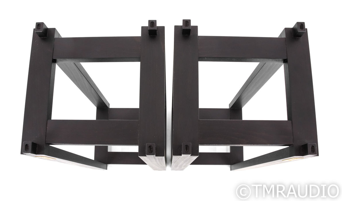 Ton Traeger Reference Stands for Harbeth Monitor 30.1; Beech Black Pair