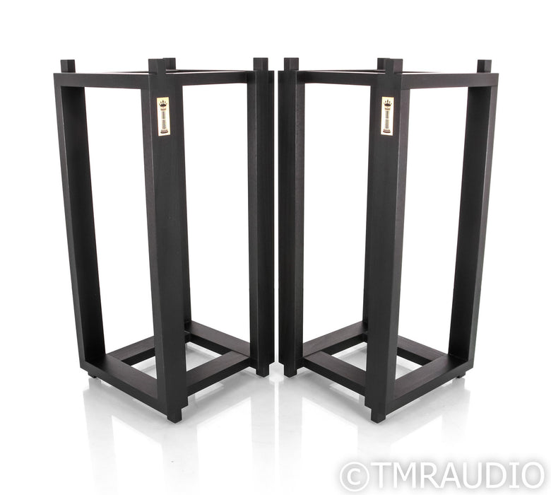 Ton Traeger Reference Stands for Harbeth Monitor 30.1; Beech Black Pair