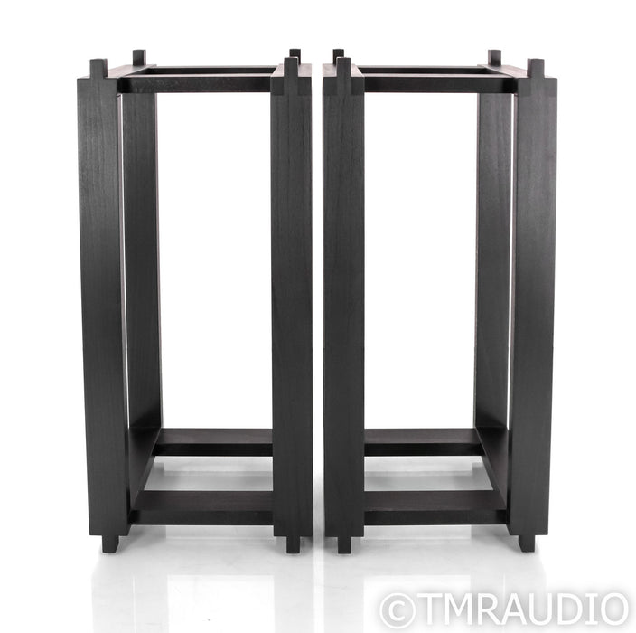 Ton Traeger Reference Stands for Harbeth Monitor 30.1; Beech Black Pair
