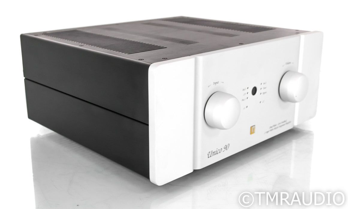 Unison Research Unico 90 Stereo Tube Hybrid Integrated Amplifier; Silver (Open Box)