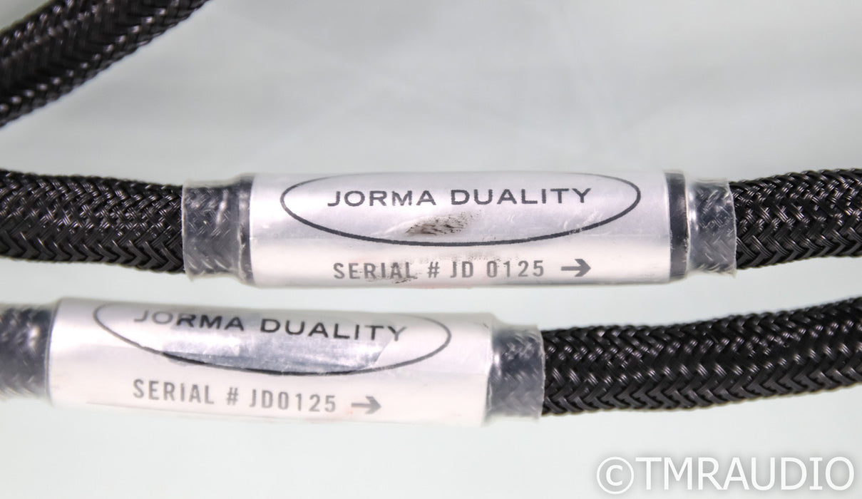 Jorma Design Duality XLR Cable; 1.5m Pair Balanced Interconnects