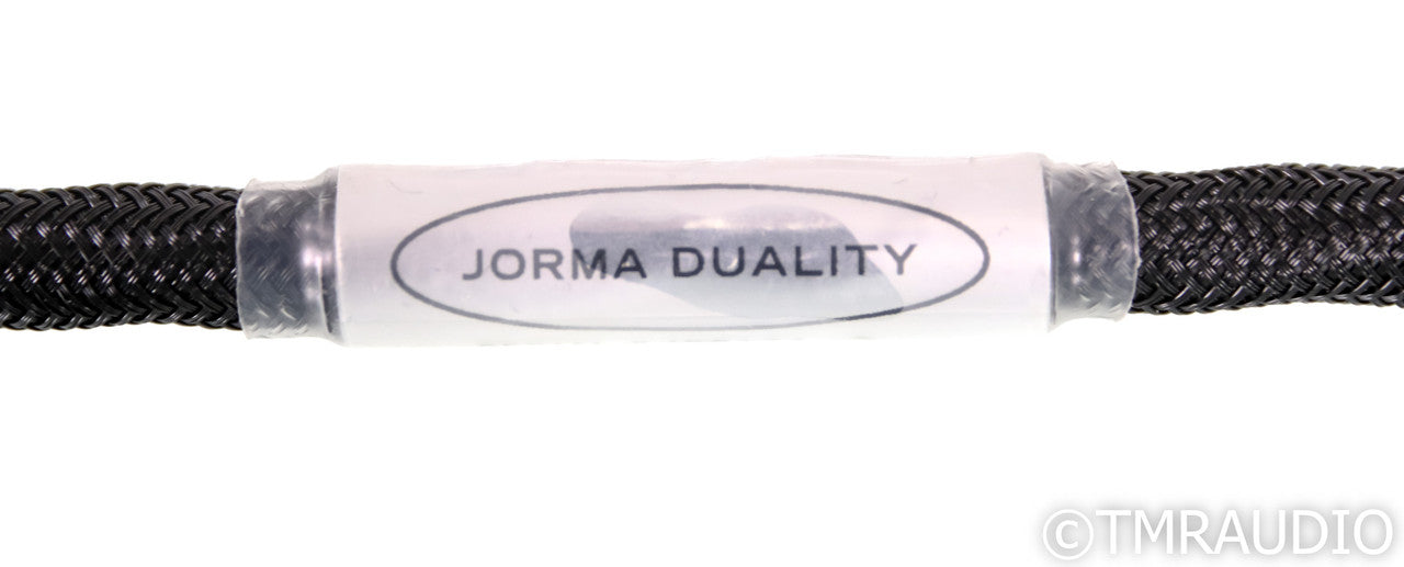 Jorma Design Duality XLR Cables; 1.5m Pair Balanced Interconnects