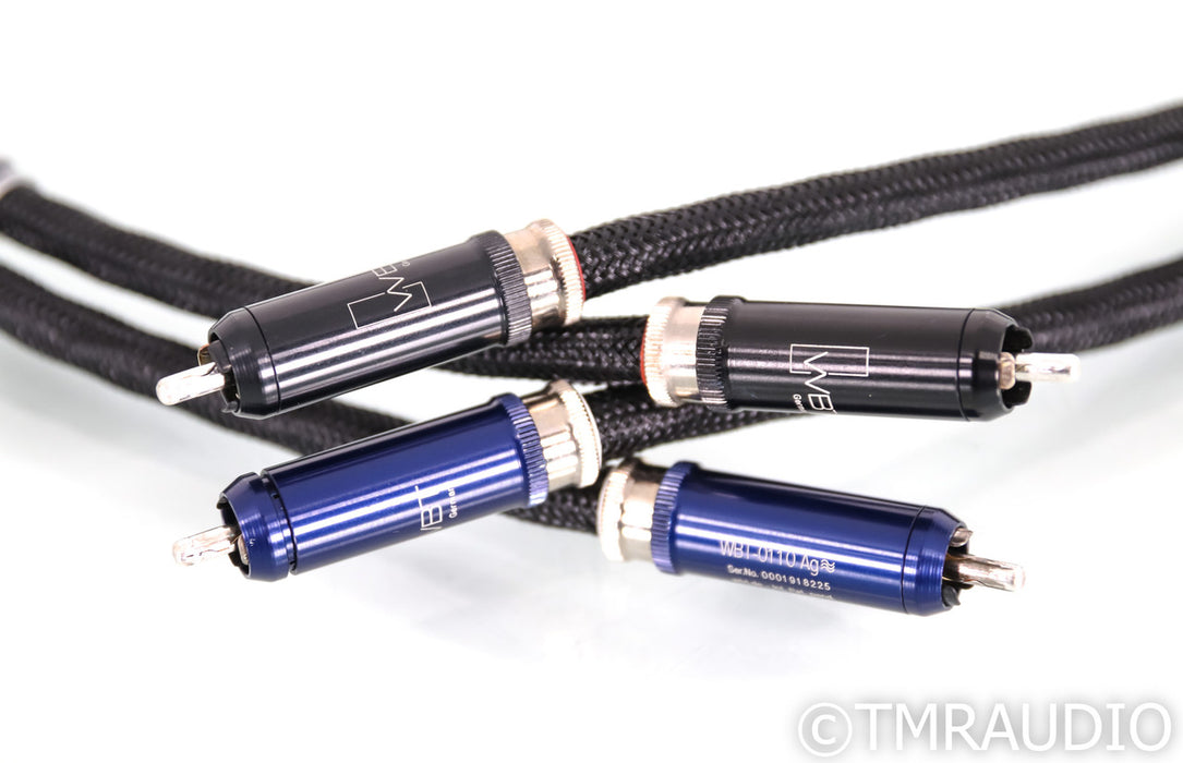 Jorma Design Duality RCA Cables; 1m Pair Interconnects