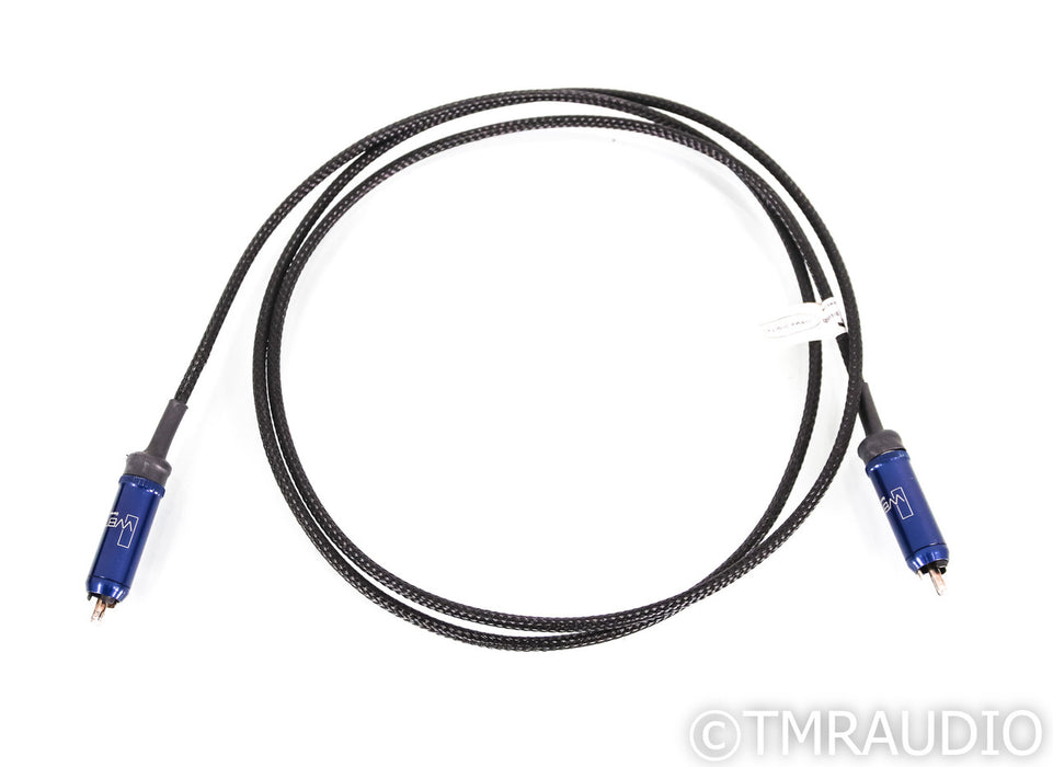 Jorma Design 75 Ohm RCA Digital Coaxial Cable; Single 1.5m Interconnect
