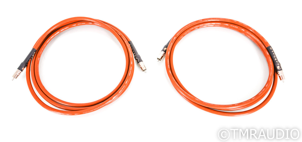 Cardas Cross RCA Cables; 3m Pair Interconnects