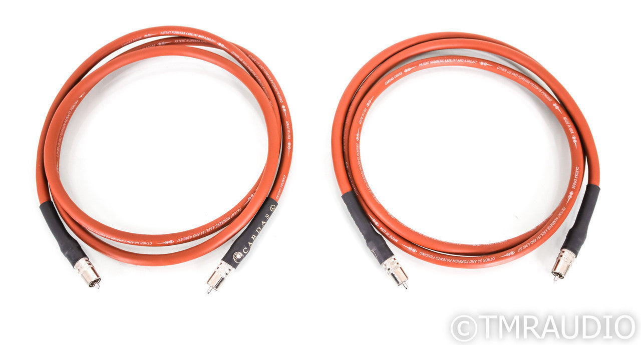Cardas Cross RCA Cables; 2m Pair Interconnects