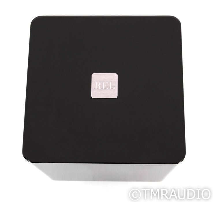 REL T/5x 8" Powered Subwoofer; Piano Black; T5x