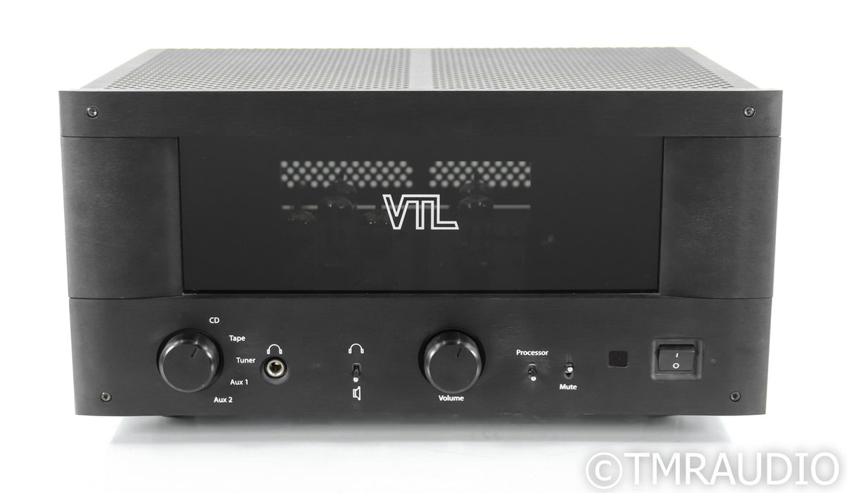 VTL IT-85 Stereo Integrated Tube Amplifier; Remote; Black; IT85