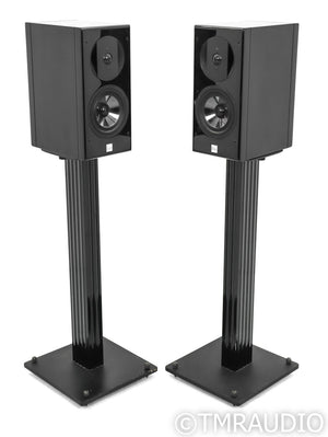 Vienna Acoustics Haydn Grand Bookshelf Speakers; Gloss Black Pair; Stands