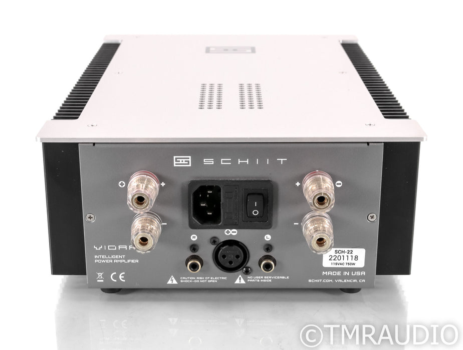 Schiit Audio Vidar Stereo Power Amplifier; Silver