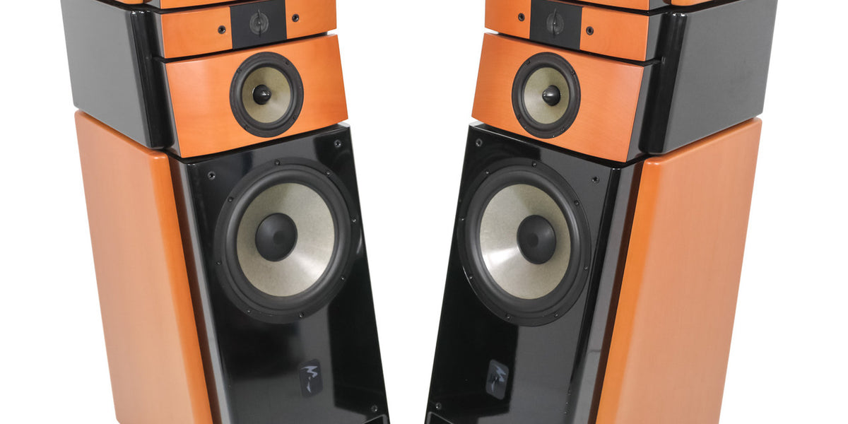 Focal Utopia Floorstanding Speakers; JM Labs; Anigre Wood & Laquer