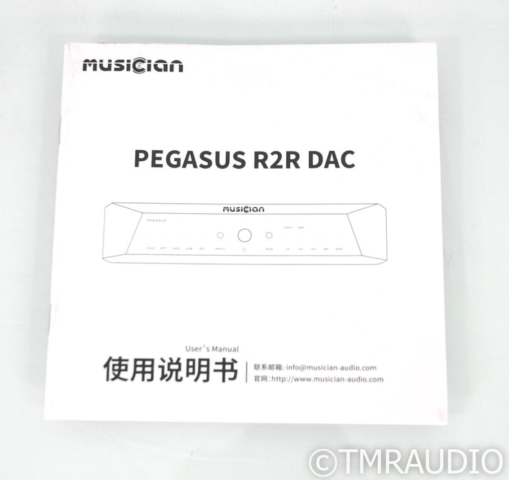 Musician Audio Pegasus R2R DAC; D/A Converter; Black