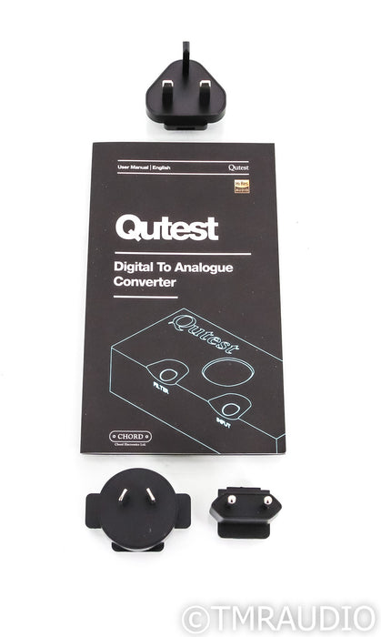 Chord Electronics Qutest DAC; D/A Converter; Black