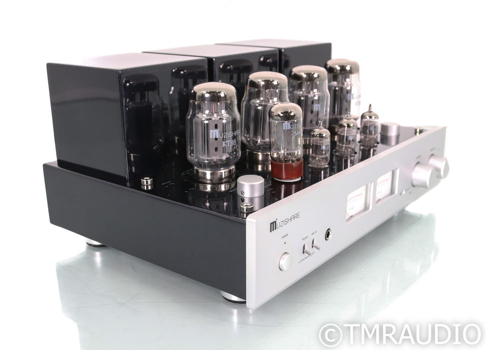 MUZISHARE X7 Stereo Tube Integrated Amplifier; Remote; X-7