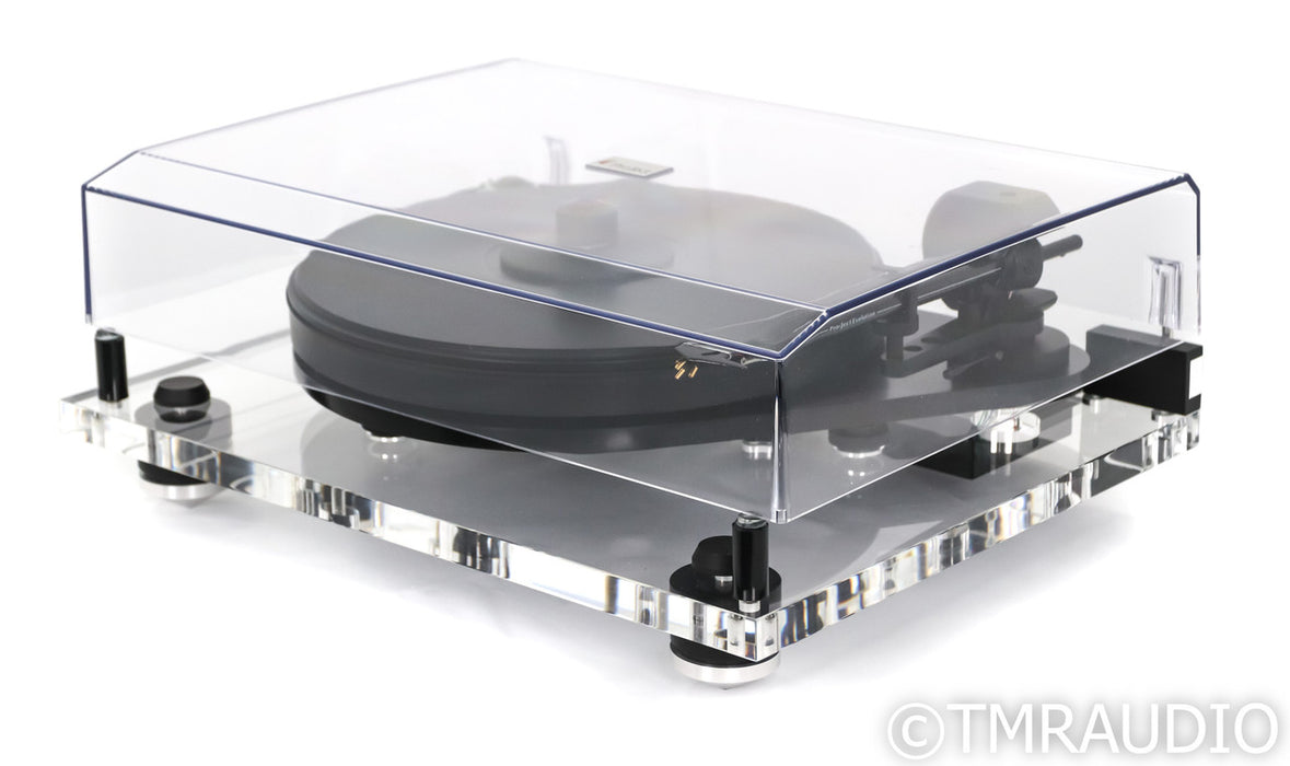 Pro-Ject 6 PerspeX Turntable; (No Cartridge); Evolution Tonearm; Black