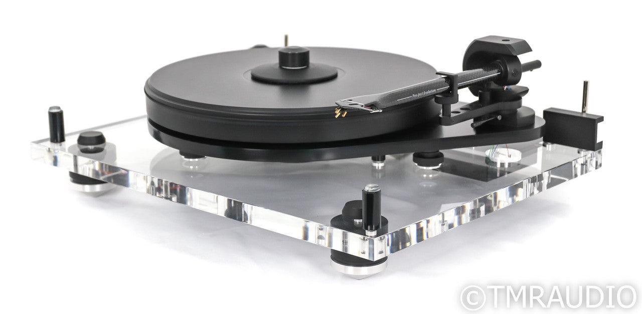 Pro-Ject 6 PerspeX Turntable; (No Cartridge); Evolution Tonearm; Black