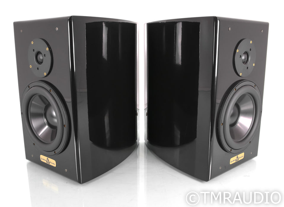 Gershman Acoustics Studio II Bookshelf Speakers; Gloss Black Pair