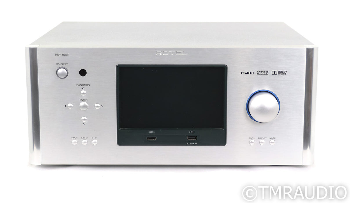 Rotel RSP-1582 7.2 Channel Home Theater Processor; Silver; Remote