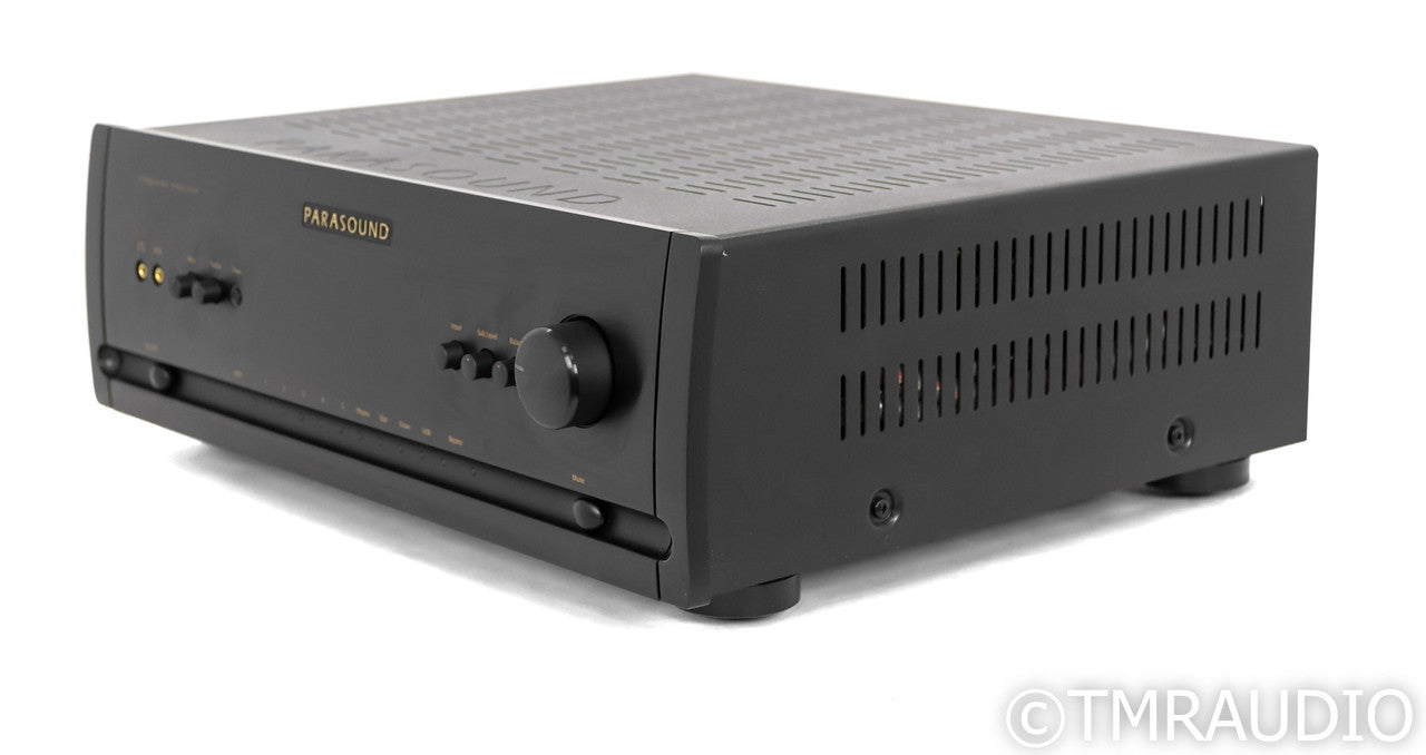Parasound Halo Stereo Integrated Amplifier; Remote; Black; MM / MC Phono