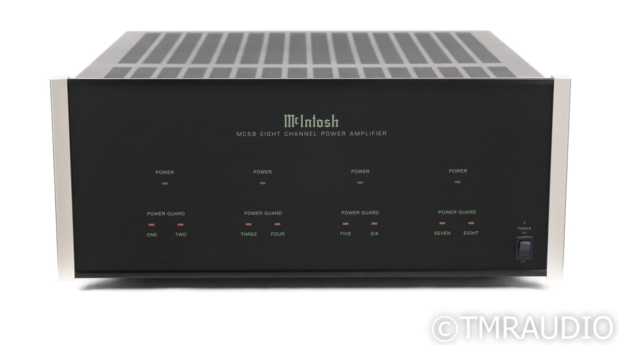 McIntosh MC58 8 Channel Power Amplifier; MC-58
