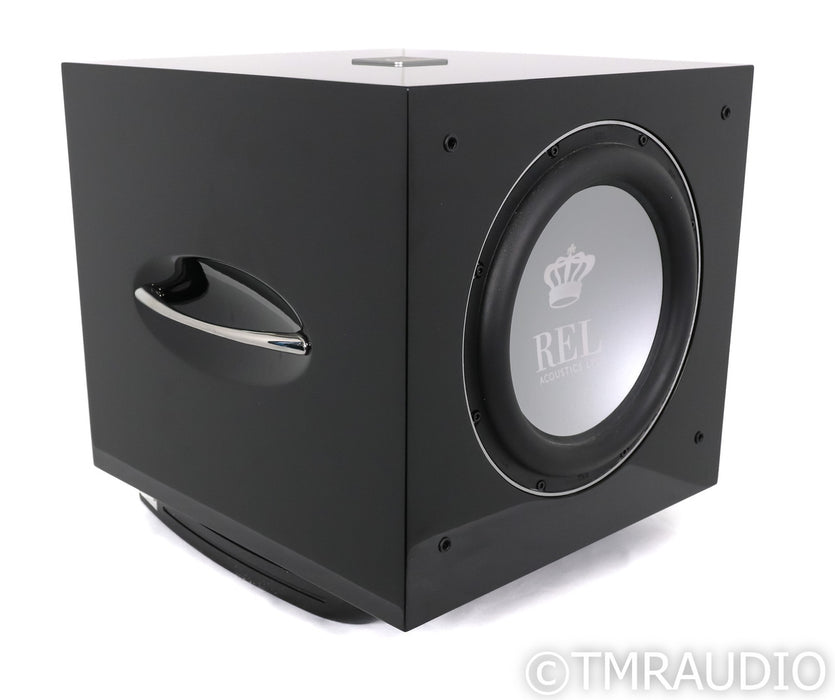 REL S/812 12" Powered Subwoofer; Gloss Black
