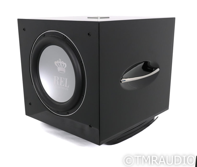 REL S/812 12" Powered Subwoofer; Gloss Black