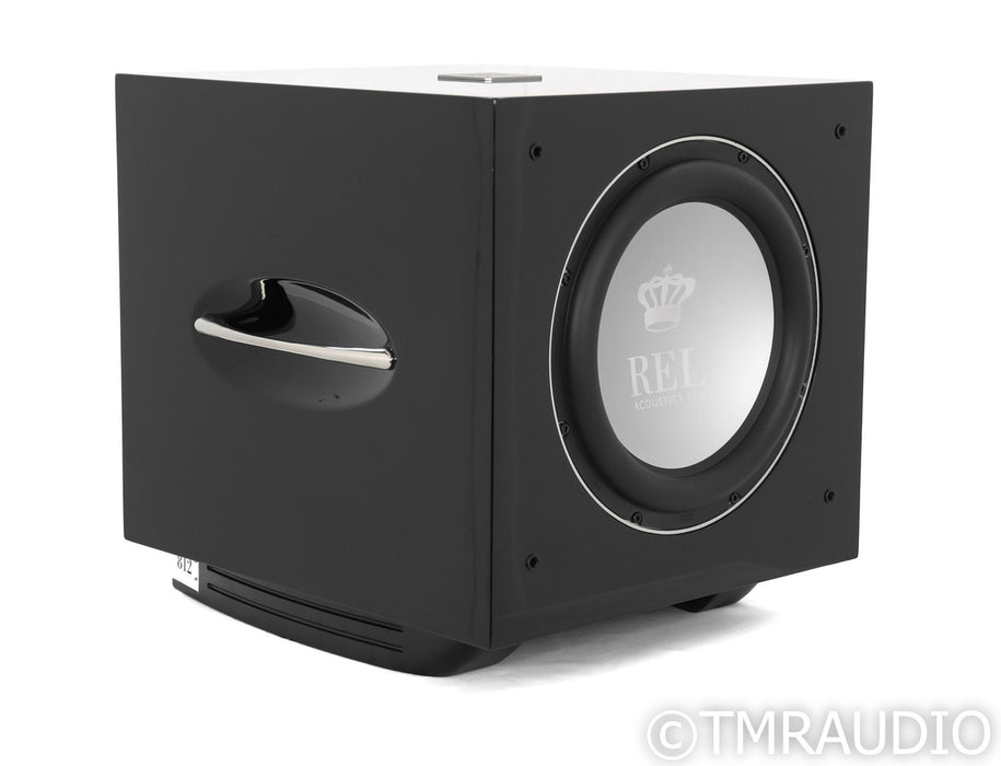 REL S/812 12" Powered Subwoofer; Gloss Black