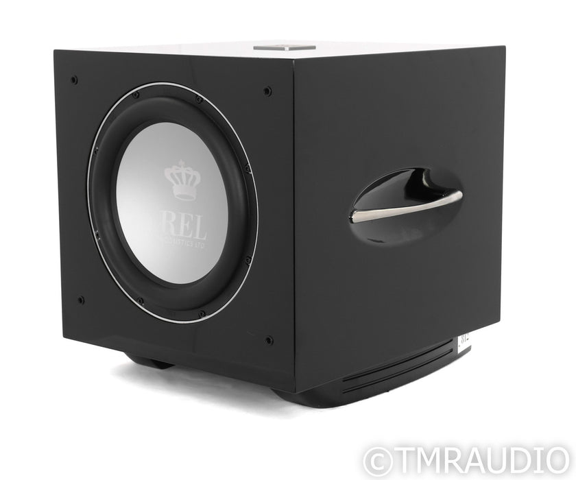REL S/812 12" Powered Subwoofer; Gloss Black