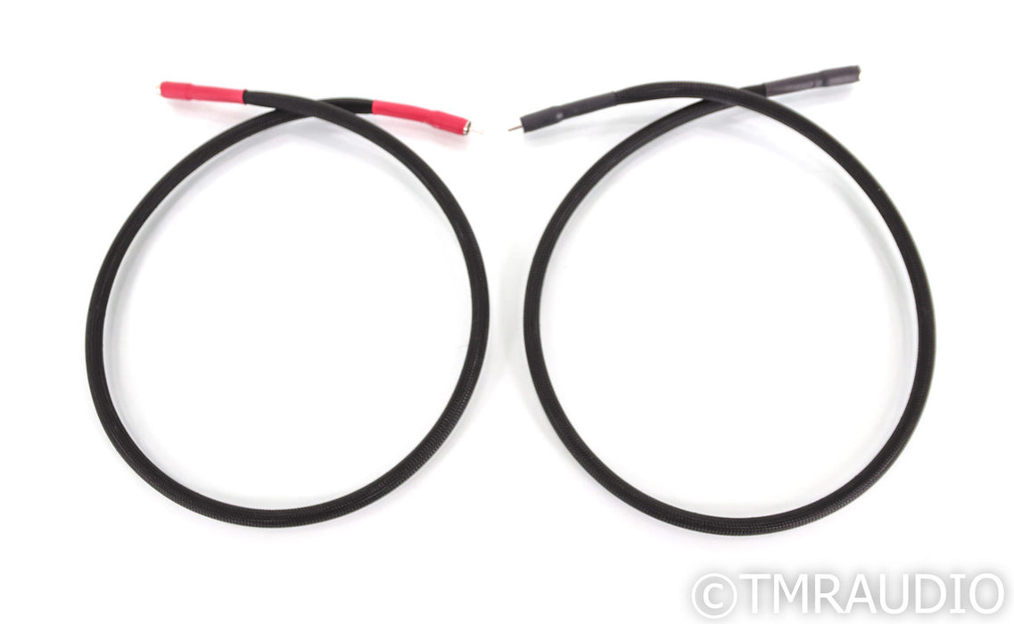 Decware Silver Reference RCA Cables; 1m Pair Interconnects