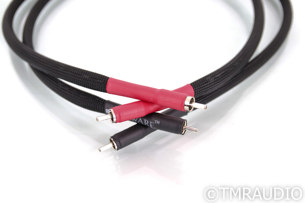 Decware Silver Reference RCA Cables; 1m Pair Interconnects