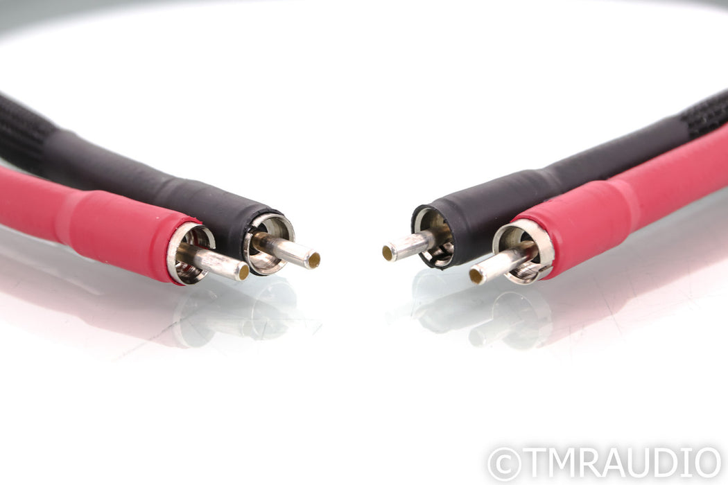 Decware Silver Reference RCA Cables; 1m Pair Interconnects