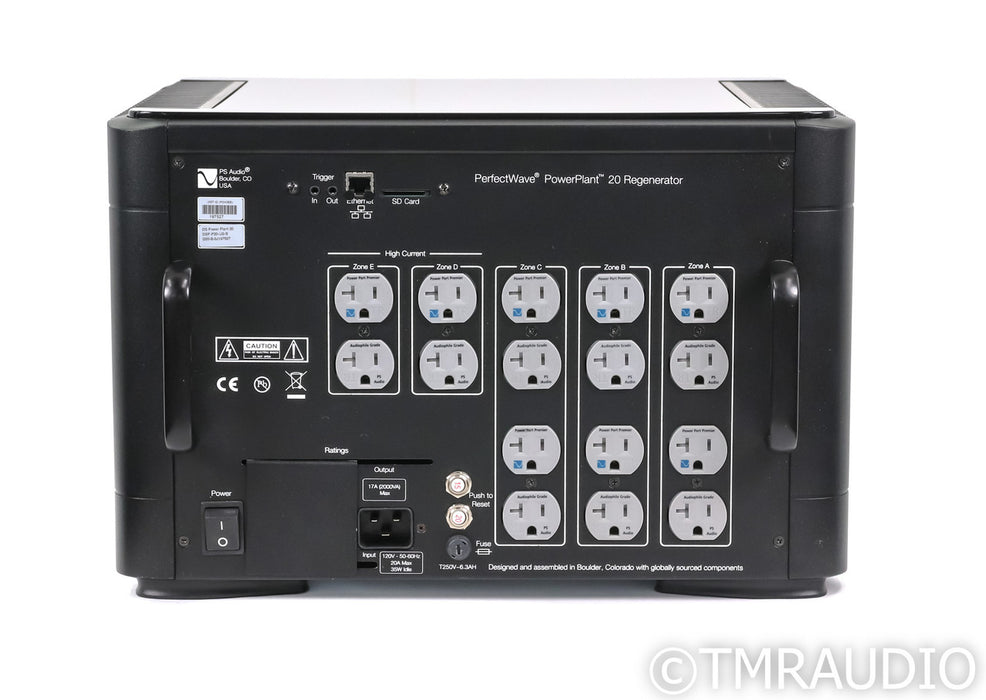 PS Audio DirectStream PowerPlant 20 AC Power Regenerator; Remote; Black; P20 (Used)