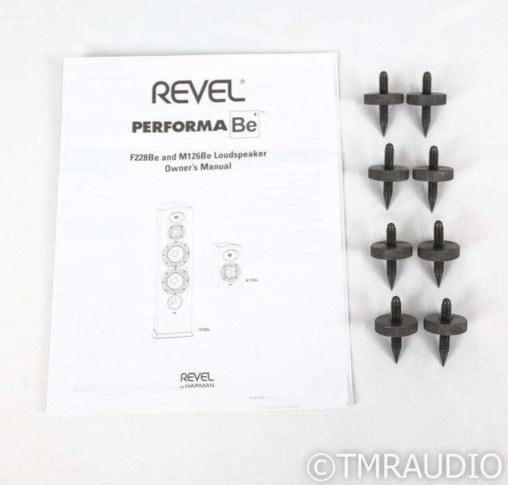 Revel Performa F228Be Floorstanding Speakers; Black Pair