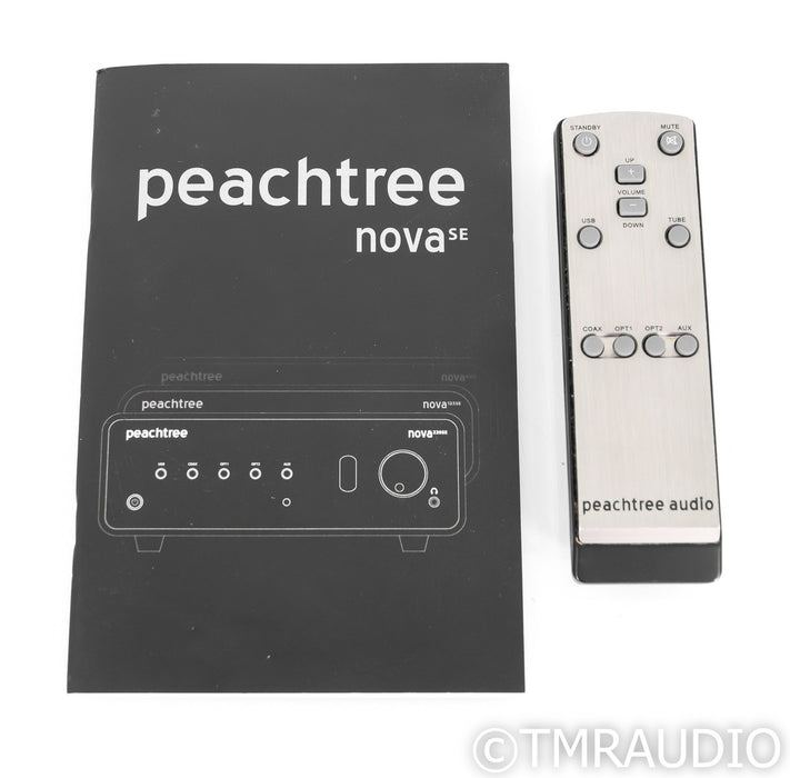 Peachtree Nova 220SE Stereo Tube Hybrid Integrated Amplifier; Gloss Black; Remote