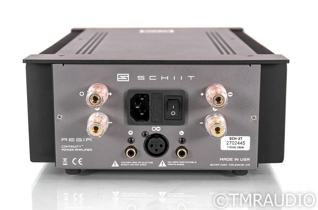 Schiit Audio Aegir Stereo Power Amplifier; Black