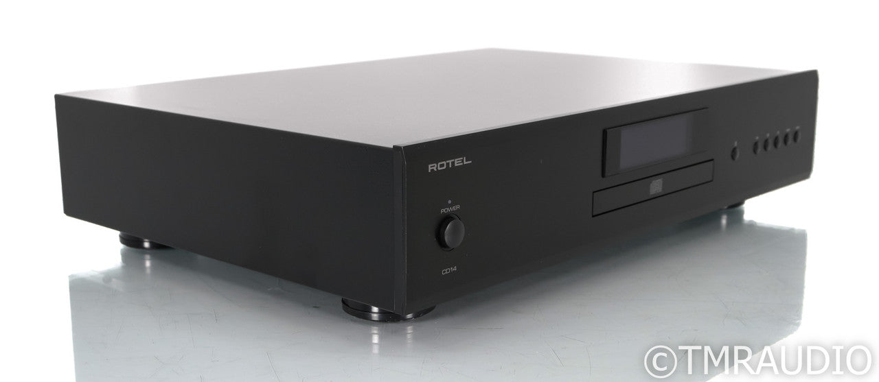 Rotel CD14 CD Player; CD-14; Remote; Black
