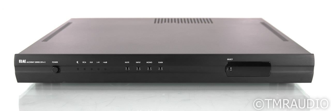 Elac Alchemy Series DPA-2 Stereo Power Amplifier; DPA2; Black